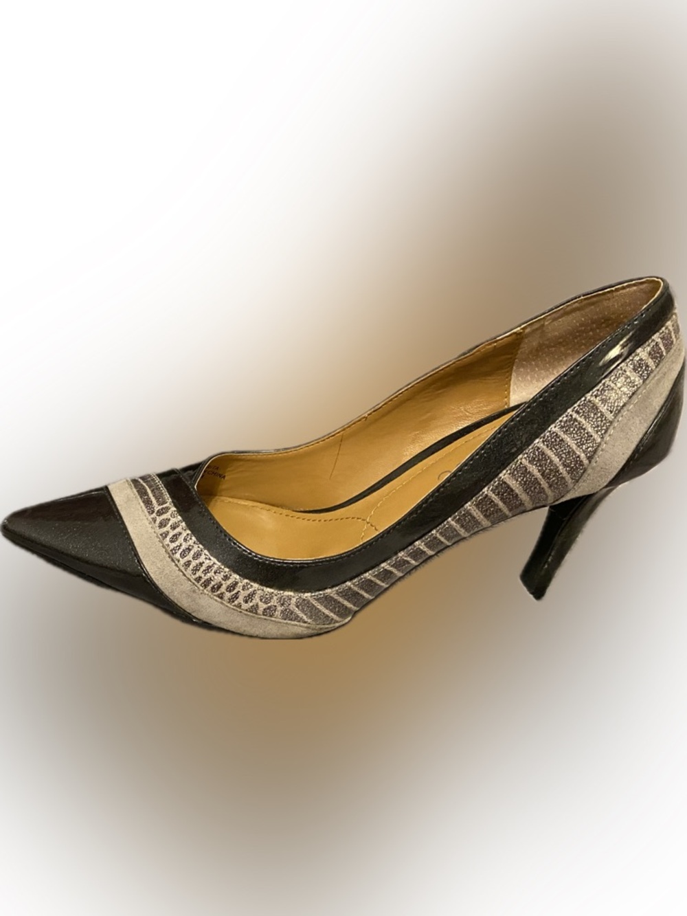 Sophisticated Black and Gray Heels by J Renee’